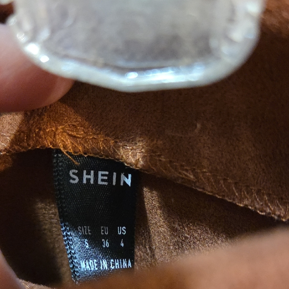 SHEIN Brown Mini Skirt - Picture 2 of 4